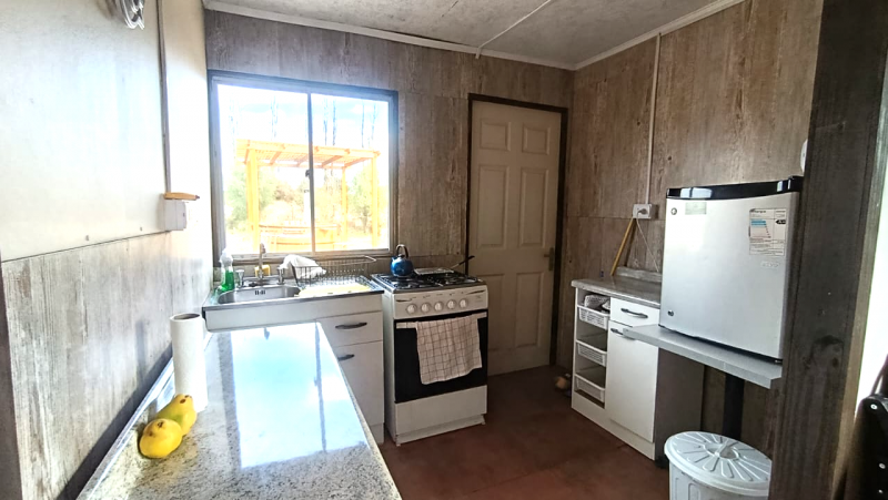 Cabaña Interior Con Terreno de 1250 Mt2 Amoblada