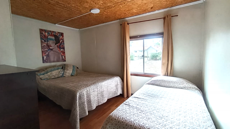 Cabaña Interior Con Terreno de 1250 Mt2 Amoblada