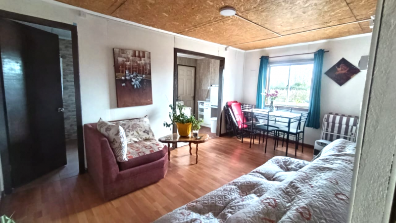 Cabaña Interior Con Terreno de 1250 Mt2 Amoblada