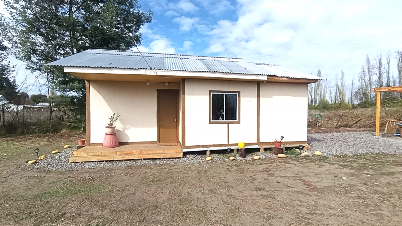 Cabaña Interior Con Terreno de 1250 Mt2 Amoblada