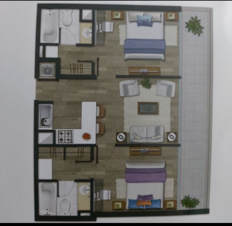 Arriendo Departamento en Avda Ecuador, Est Central.