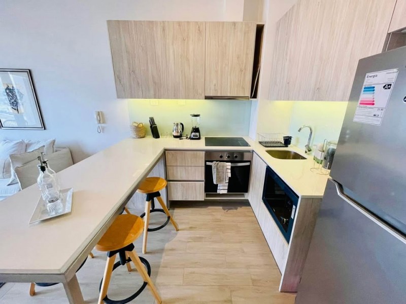 Departamento Amplio, Amoblado y Con Vista Privilegiada
