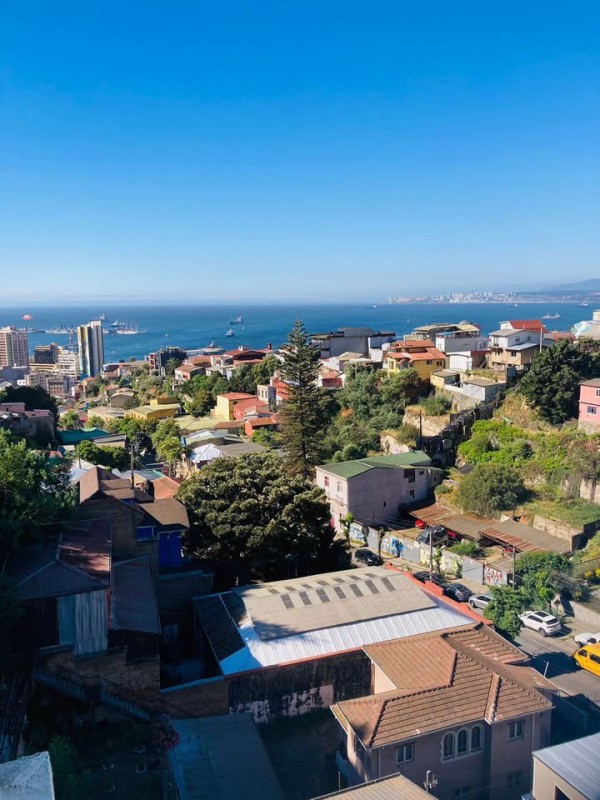 Vista Al Mar y Diseño Único en Valparaíso