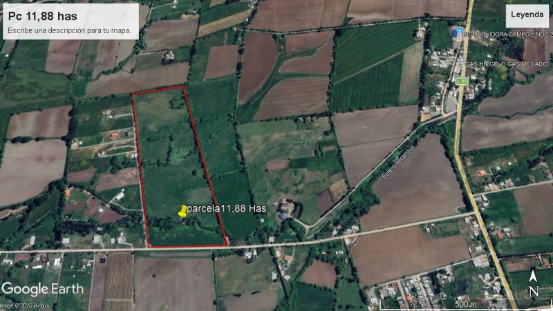 Parcela Agrícola Con Riego, A 2 Kms de Yerbas Buenas