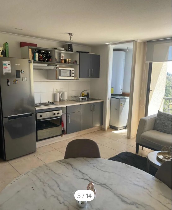 Arriendo Departamento en Sector las Acacias, Peñablanca