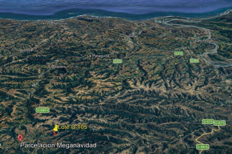 Parcela 10.000 M2 Comuna de Navidad.
