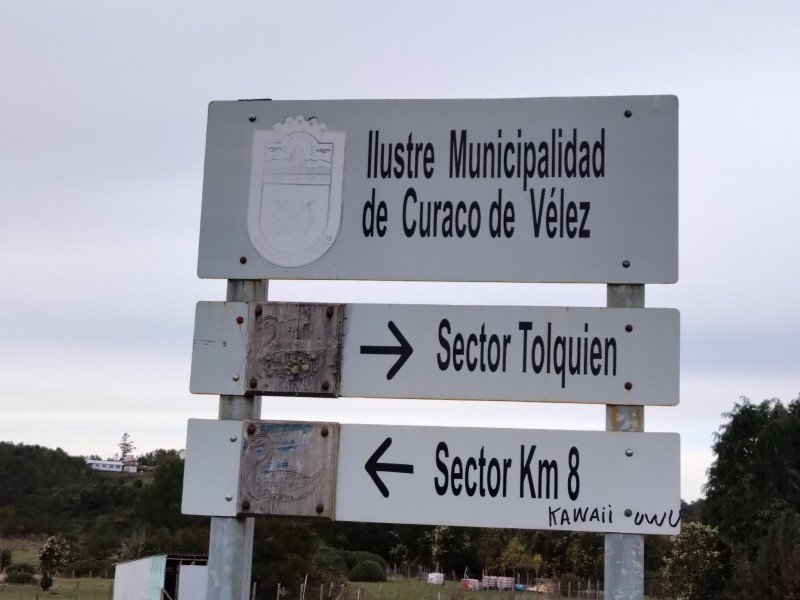 Se Vende 1 Hectárea Km 8 Curaco de Vélez-Chiloé A Pasos Ruta