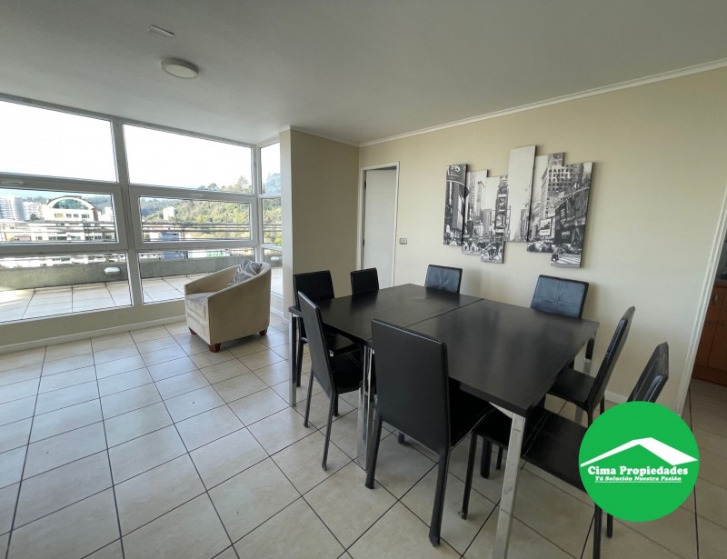 Venta Departamento Concepción, Amplio Balcón