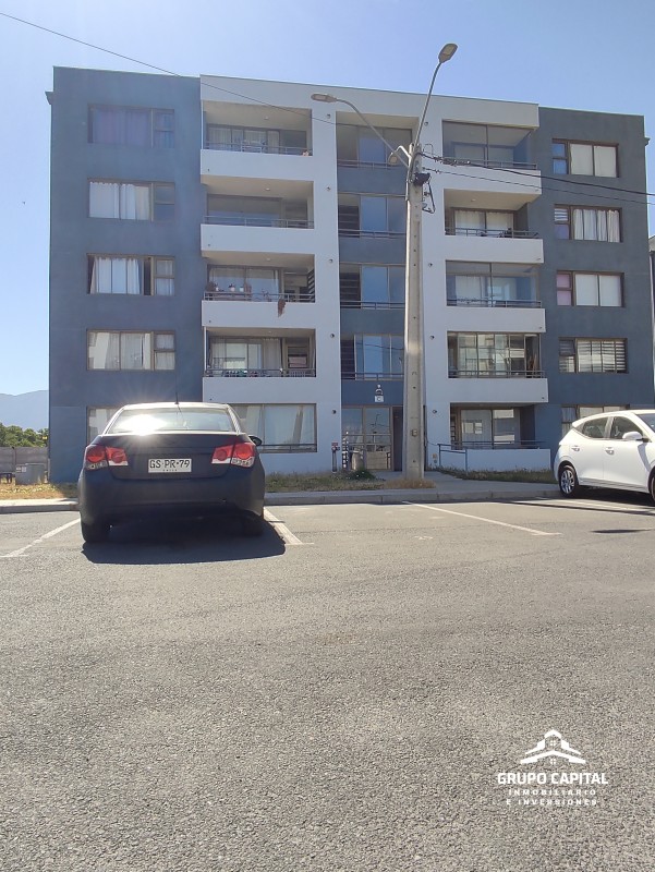 Arriendo Departamento 3D-2B Con Estacionamiento – Quillota
