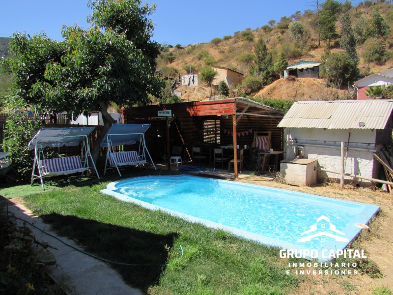 Parcela Con Casa, Piscina y Quincho A 5 Min de Limache
