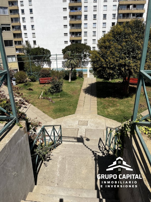 Arriendo Depto 3D/2B Soleado Con Vista y Estacionamiento