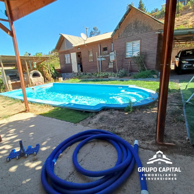 Parcela Con Casa, Piscina y Quincho A 5 Min de Limache