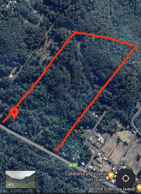 Maravilloso Terreno de 11.5 Há A Solo 20 Km de las Trancas.