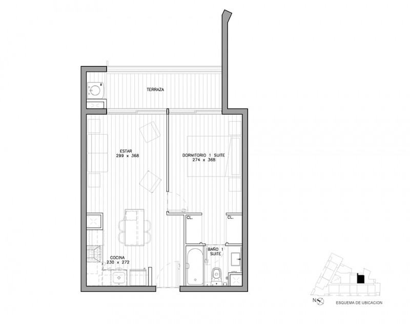 Oportunidad 1D 1B Est Bod 47M2 Piso 7, San Jorge Ñuñoa