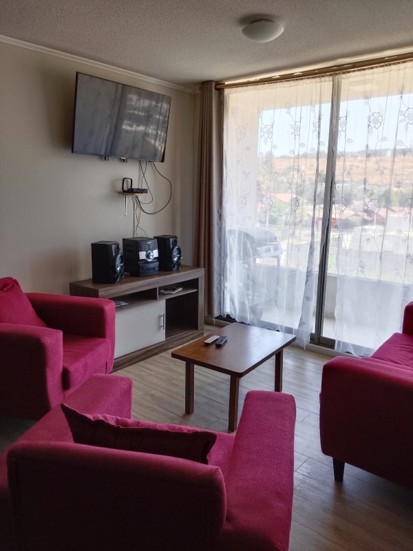 Vendo Departamento Amoblado Con Excelente Ubicación , Ovalle