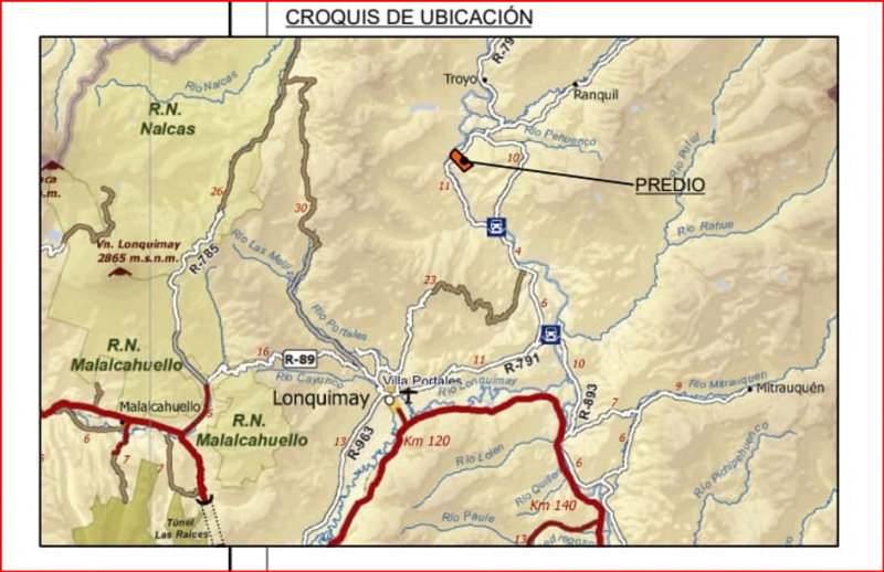 Oportunidad Venta de Terreno Superficie 5000 M2 Troyo