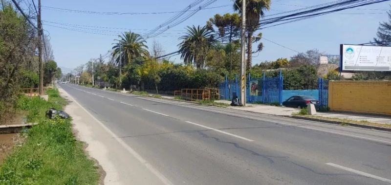 Se Arrienda Terreno de 3100 M2 en Av. Balmaceda, Peñaflor
