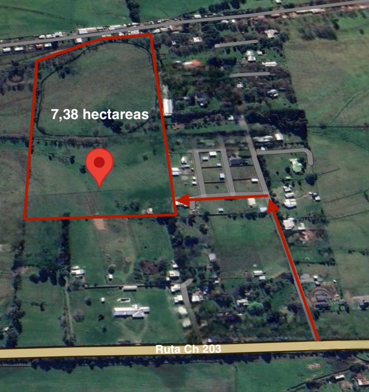 Se Vende Terreno en Comuna de Lanco, Región de los Ríos