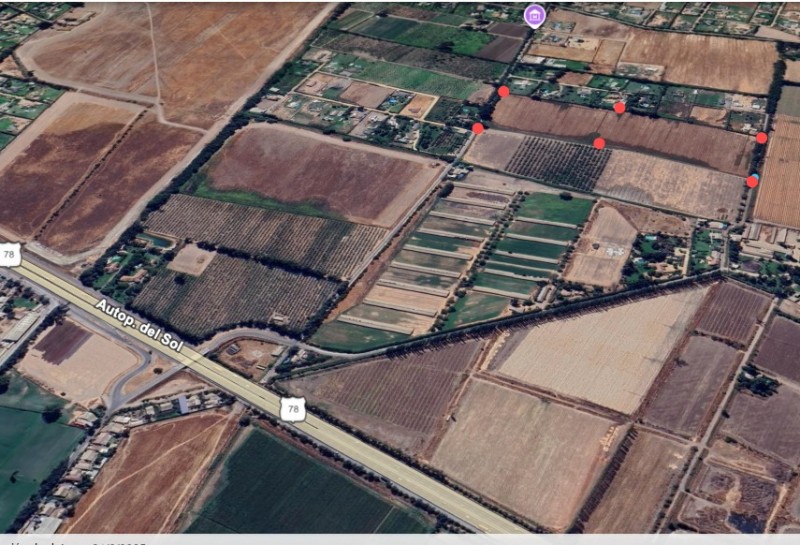 Se Vende Terreno Rural en Comuna de Peñaflor