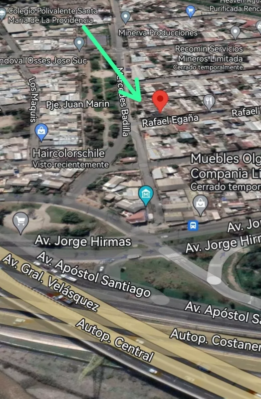 Se Vende Propiedad Esquina en Comuna de Renca