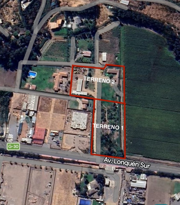 Oportunidad Se Vende 2 Parcelas en Av. Lonquen Sur