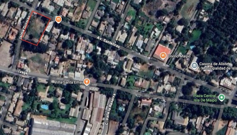 Se Vende Terreno en Centro de Isla de Maipo