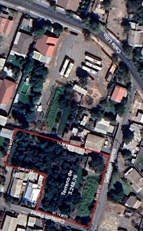 Se Vende Terreno Urbano en Pleno Centro de Isla de Maipo