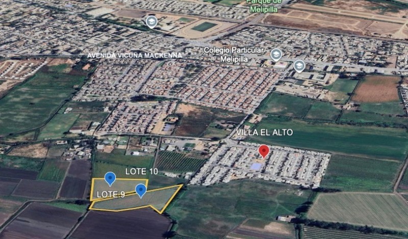 Se Venden Terrenos Urbanos en Melipilla