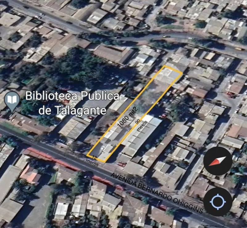 Se Vende Propiedad Calle Centro Principal de Talagante