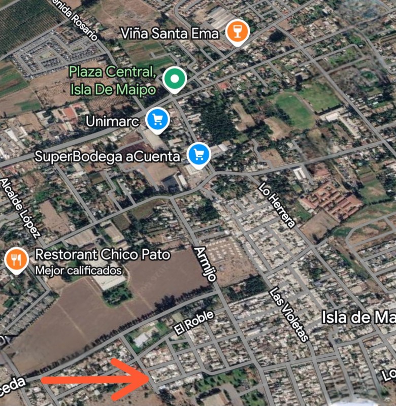 Se Vende Casa en Villa O’Higgins, Isla de Maipo