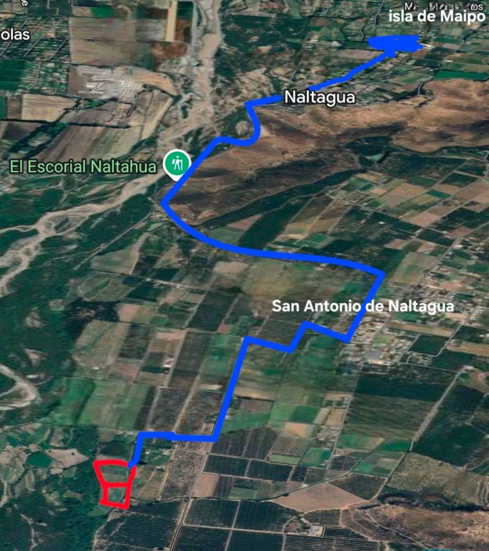 Se Vende 2 Hectareas Zona Campestre Comuna Isla de Maipo