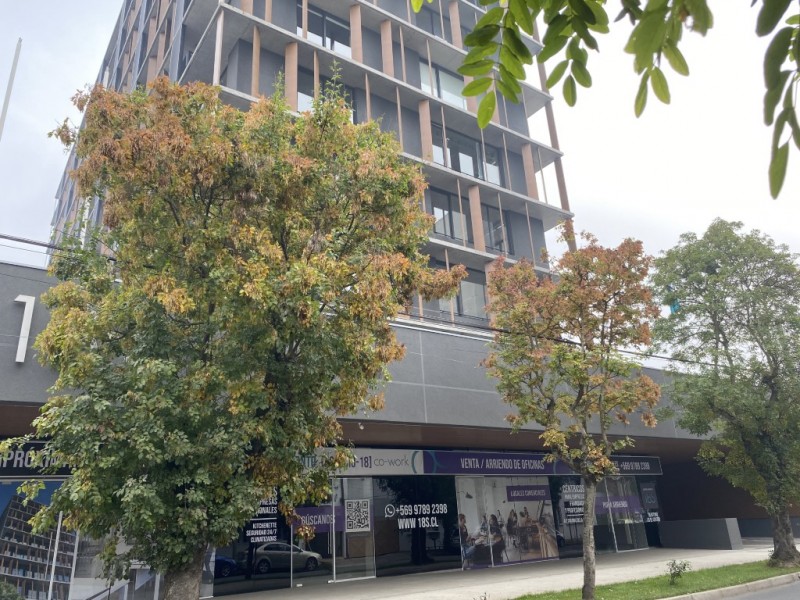 Arriendo Oficina Equipada en Edificio Urbano 18S