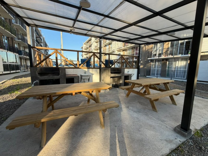 Arriendo Departamento Nuevo en Edificio los Abetos Con Estac