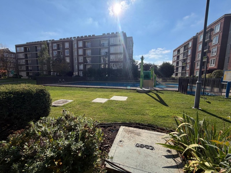 Arriendo Depto Amoblado 2D 2B Con Estacionamiento y Segurida