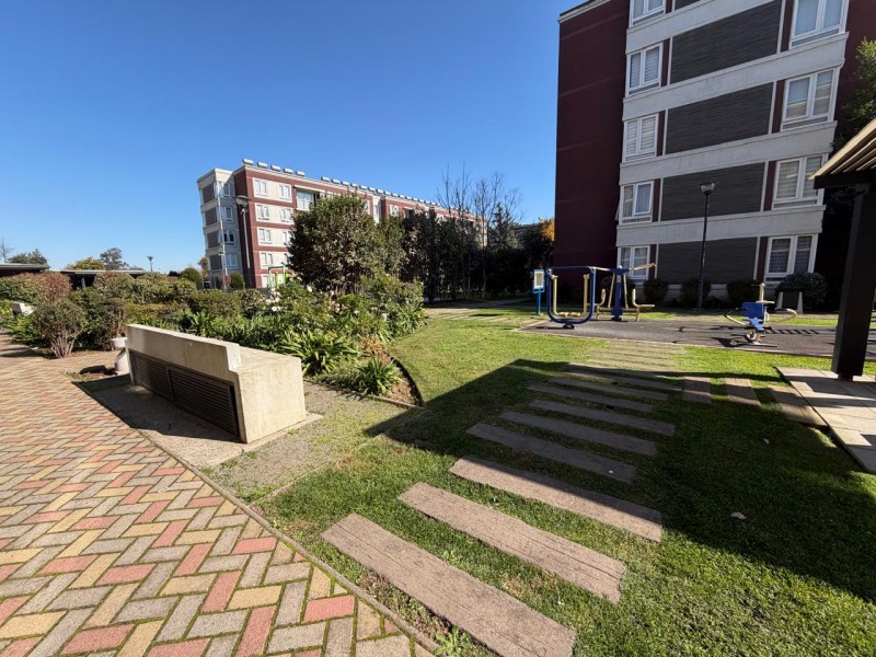 Arriendo Depto Amoblado 2D 2B Con Estacionamiento y Segurida