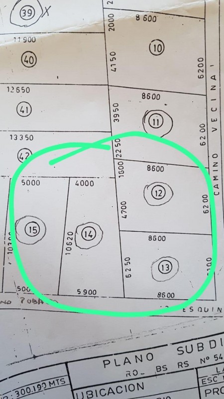 Vende Parcelas en Bulnes Limite Urbano