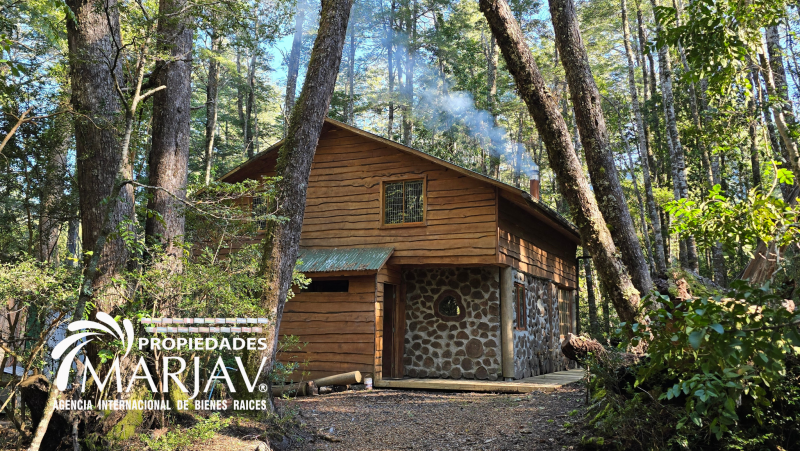 Venta Casa en Parcela de 5.160 Mts Con Bosque Coñaripe