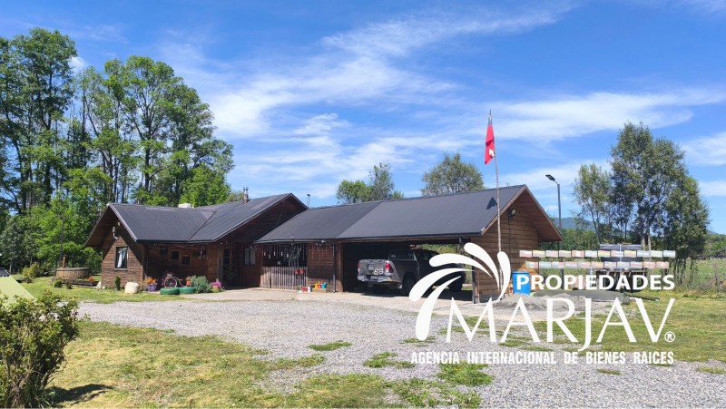 Venta de Terreno de 2.500M² Casa +Cabaña Sector Llau-Llau