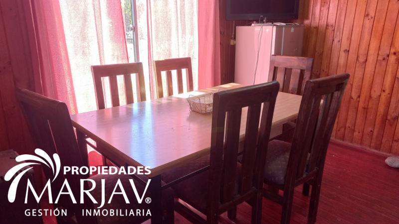 Propiedades Marjav Arrienda Cabaña Semi-Amoblada, Año Corrid