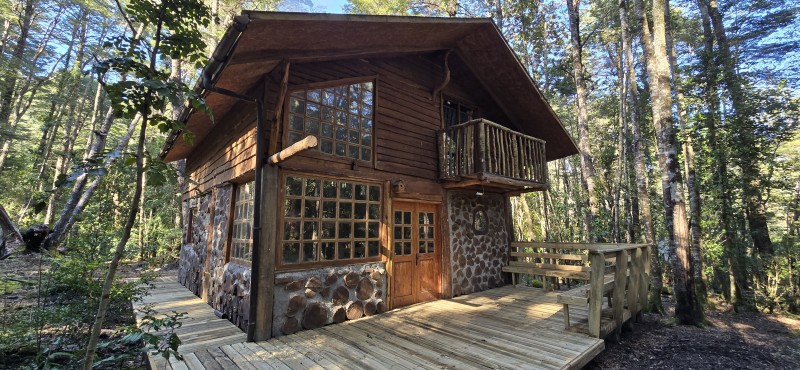 Venta Casa en Parcela de 5.160 Mts Con Bosque Coñaripe