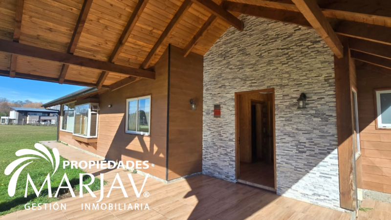 Venta Casa 3D 3B, en Parcela de 5.000 M2 -Villarrica