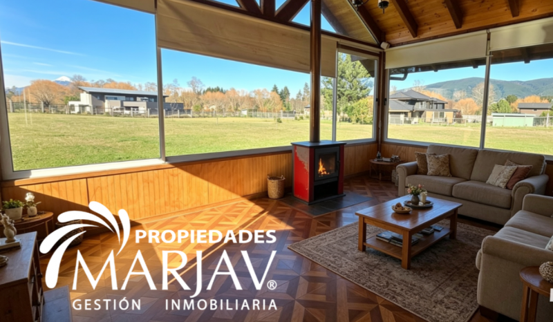 Venta Casa 3D 3B, en Parcela de 5.000 M2 -Villarrica