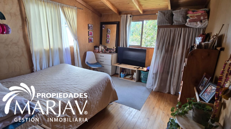 Venta Casa + Cabaña Interior ,villarrica