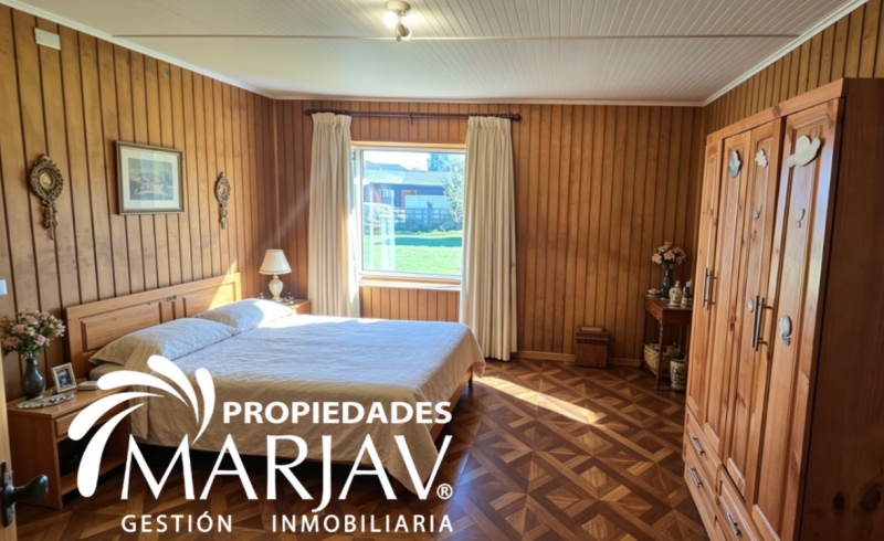 Venta Casa 3D 3B, en Parcela de 5.000 M2 -Villarrica