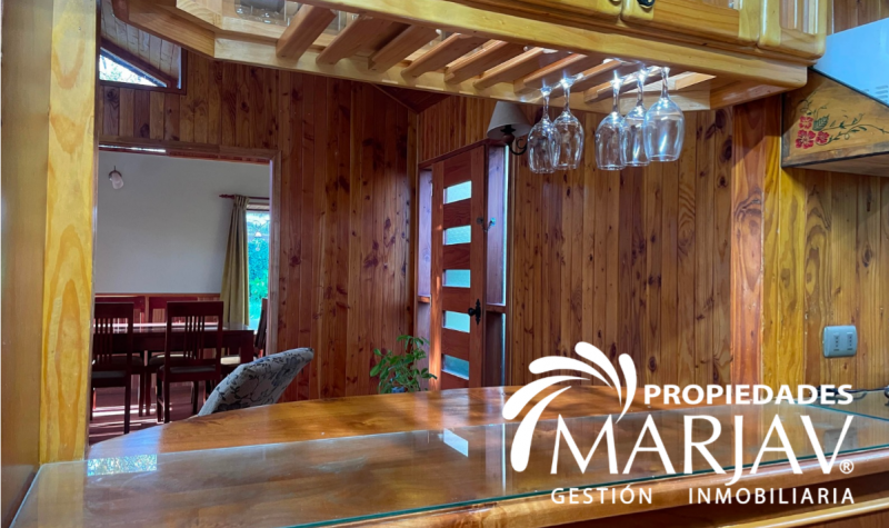 Arriendo Casa Amoblada 3D 1B, Puerto Pucón Km 9.5