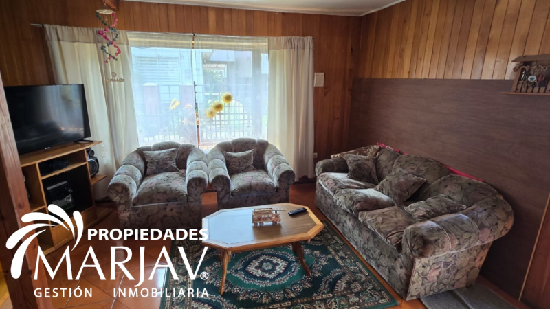 Venta Casa + Cabaña Interior ,villarrica