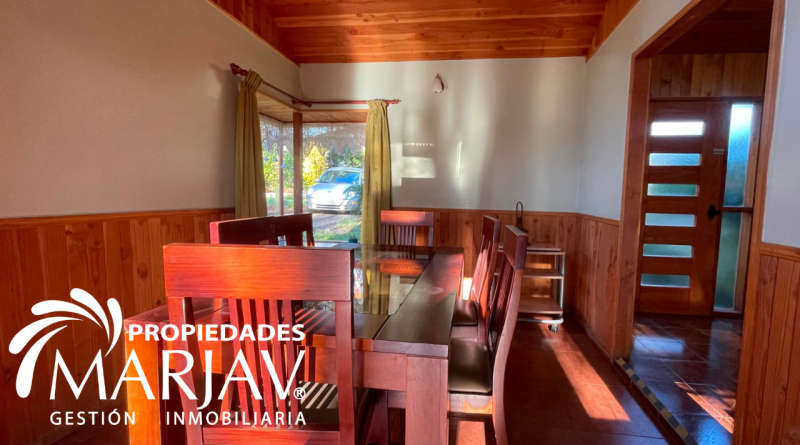 Arriendo Casa Amoblada 3D 1B, Puerto Pucón Km 9.5