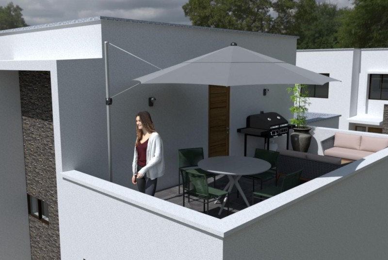 Casa Mediterráneas en Condominio Privado