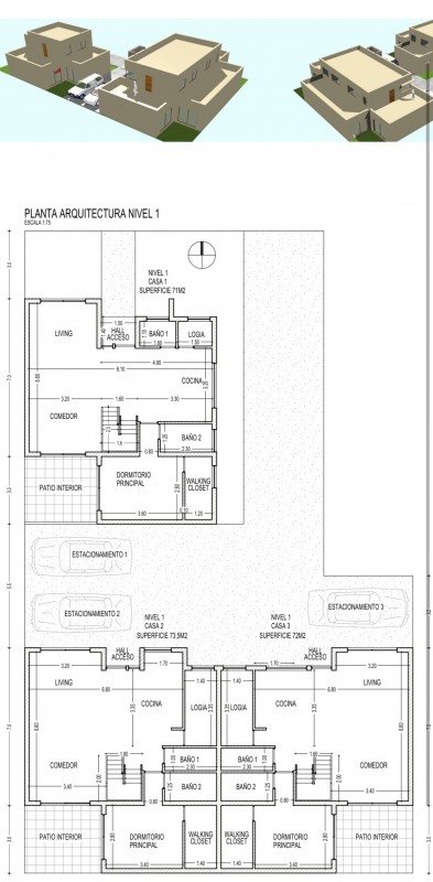Casas Mediterráneas Entrega Futura, en Condominio.