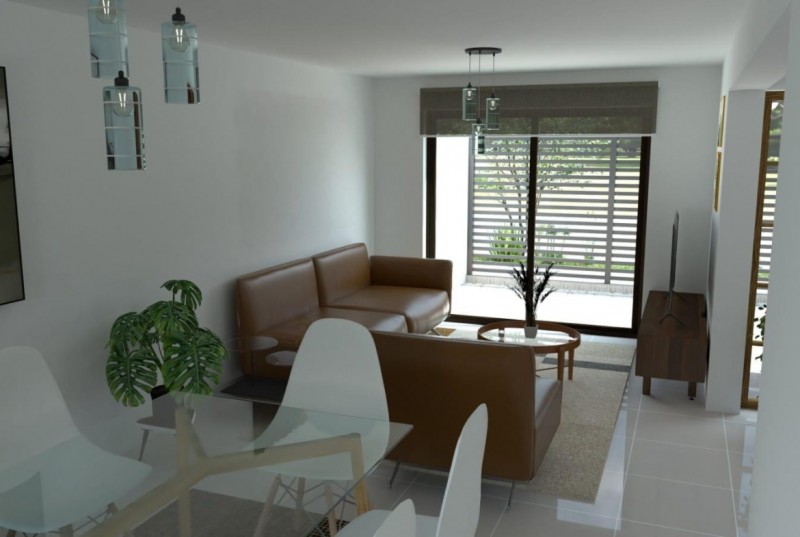 Casa Mediterráneas en Condominio Privado
